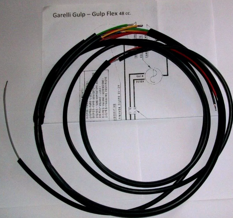 IMPIANTO ELETTRICO MOTORINO GARELLI 48 cc GULP/GULP FLEX