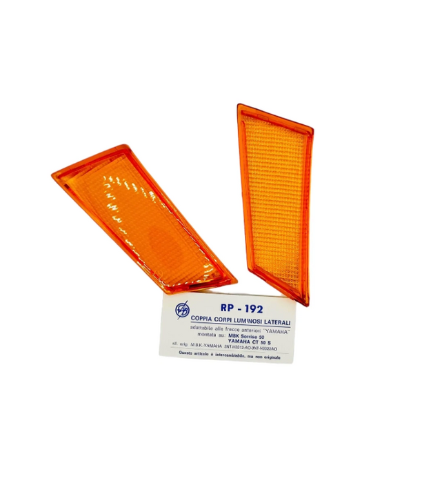 Coppia corpi luminosi anteriori MBK/YAMAHA/GALLERY 50 PONY